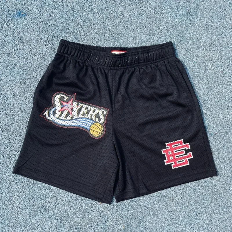 EE x Sixers Shorts Black EE x Sixers Shorts Black