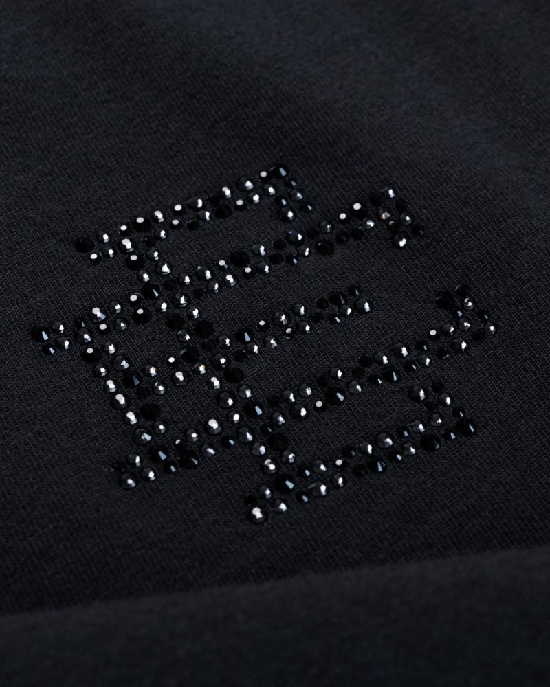 Eric Emanuel EE® Swarovski T-Shirt Black Eric Emanuel EE® Swarovski T-Shirt Black