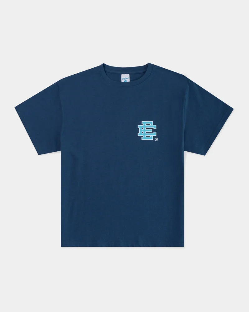 Eric Emanuel EE® Basic T-Shirt Blue Eric Emanuel EE® Basic T-Shirt Blue